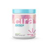 Cira Nutrition Glow-Jito Aminos Intra Workout (30 servings) in a white tub with pink label and blue top